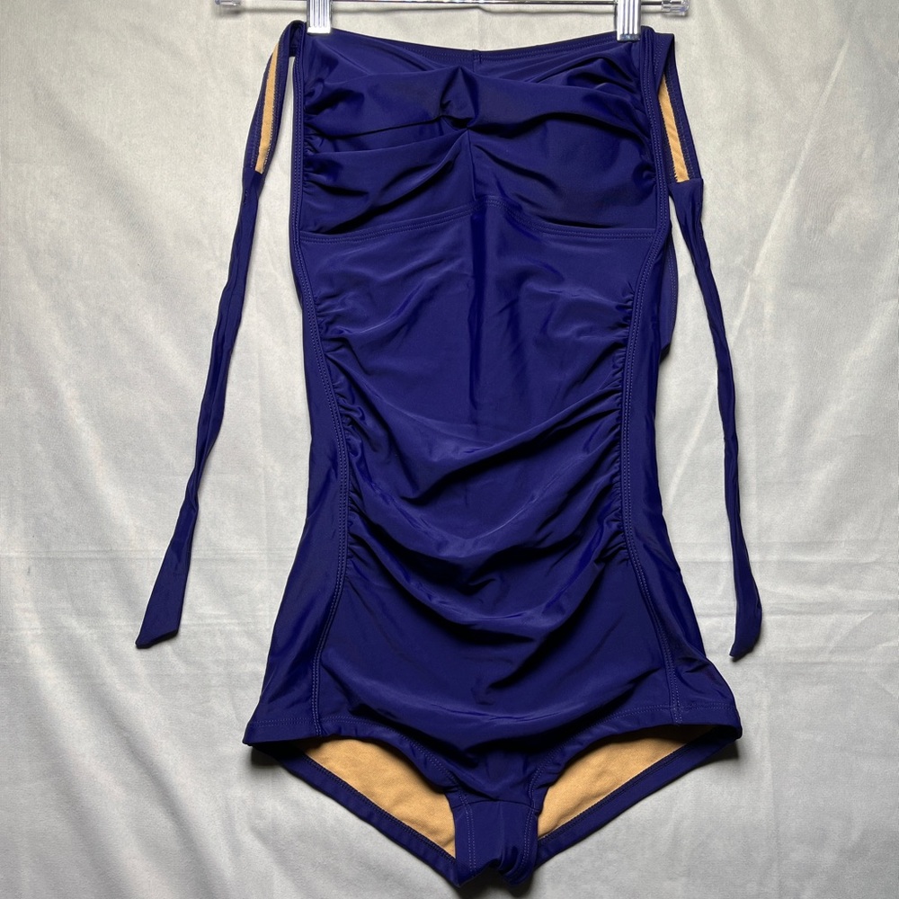 MOLYBELL Womens Vintage Ruched One Piece Swimsuit...